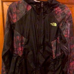 The North Face Black and Pink Windwall  Jacket